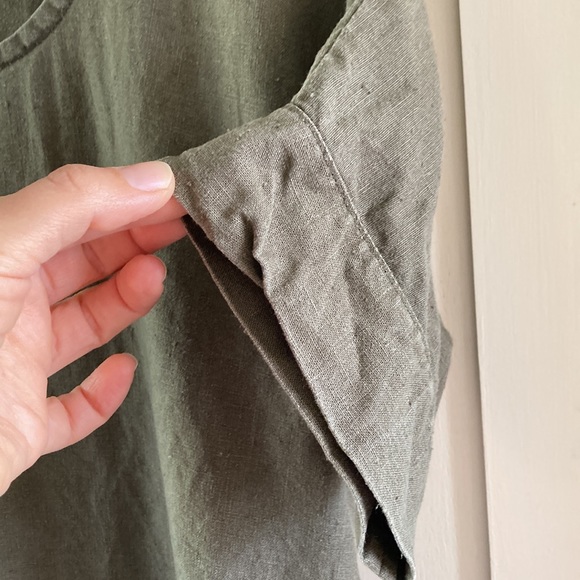 Portland Apron Company linen art tunic - Picture 4 of 6